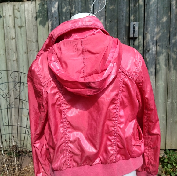 HOST PICK Size S pink 90s style windbreaker zip up coat - Picture 13 of 16